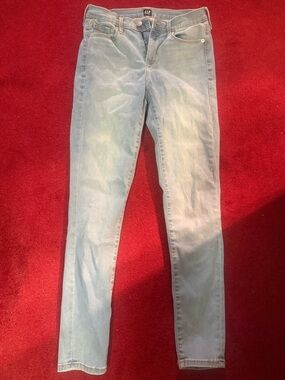 GAP Light Wash True Skinny Women’s Jeans - Light Blue